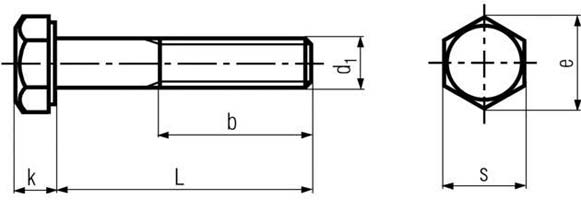 ASTM A320 Grade L7 Hex Bolts to DIN 931